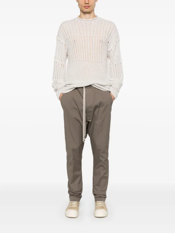 Rick Owens Drawstring Trousers | Brown | FARFETCH