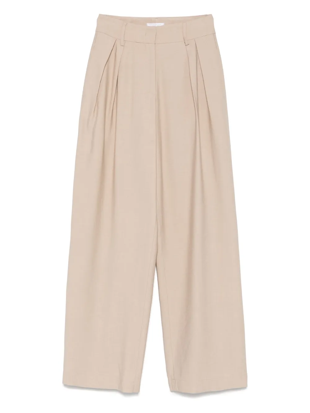 pleat-detailed trousers