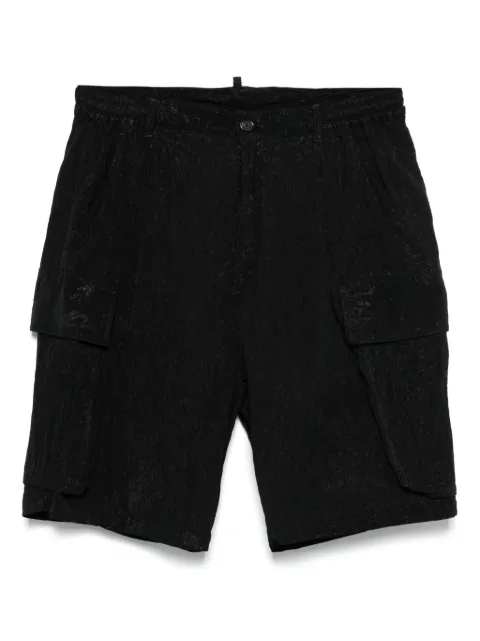 DSQUARED2 textured-finish cargo shorts