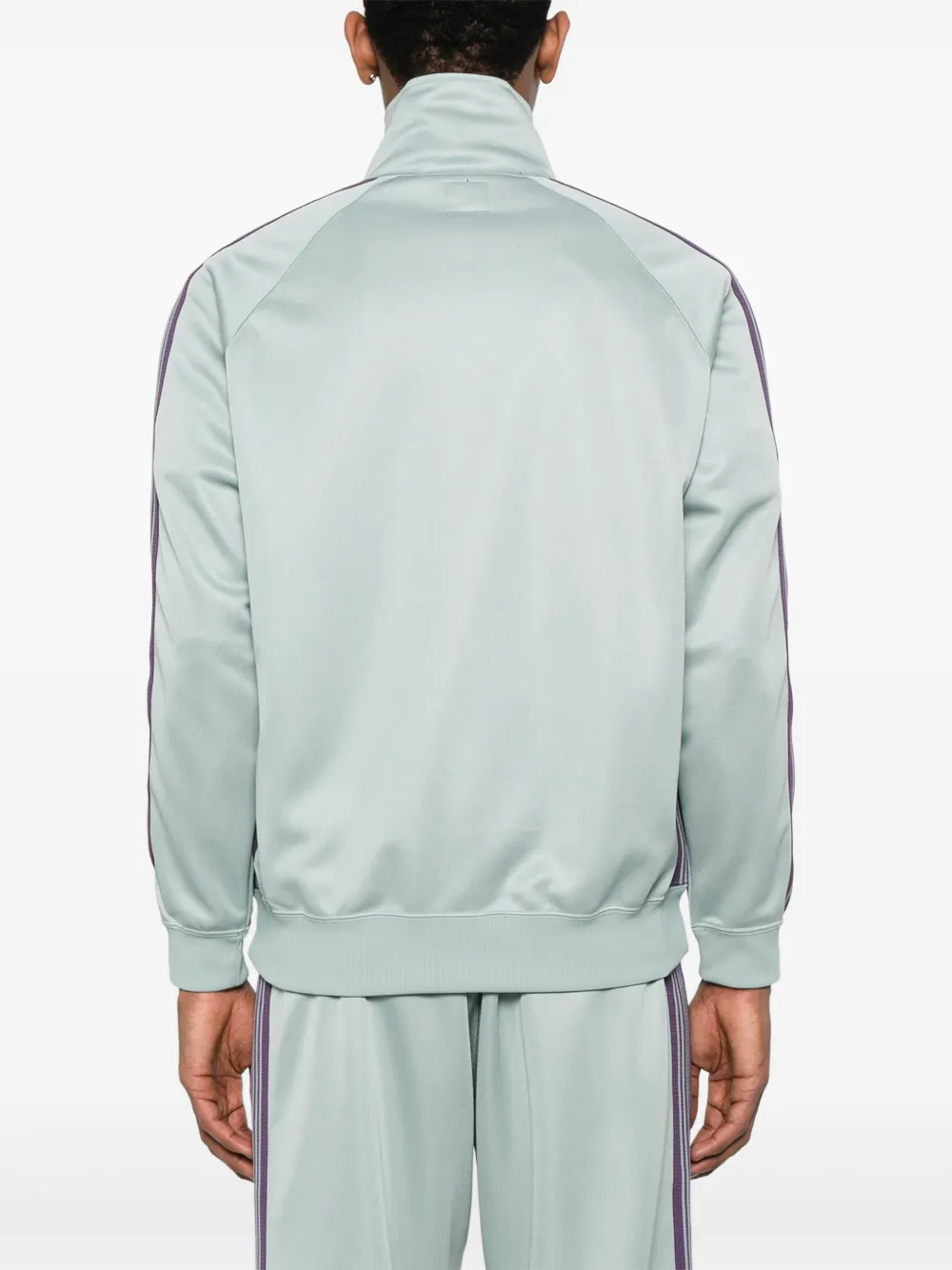 Needles Sweater met geborduurde vlinder Groen