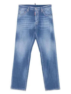 DSQUARED2 ディースクエアード 20SS Straight Leg Jeans ロゴ