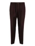 BOSS Bardon drawstring-waist trousers - Red