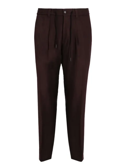 BOSS Bardon drawstring-waist trousers