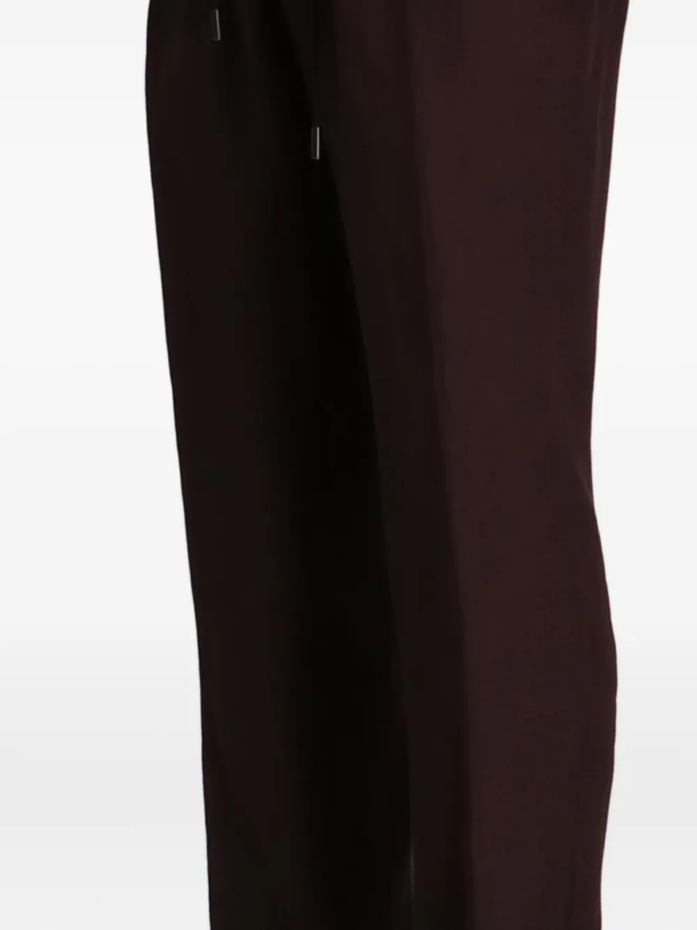 BOSS Bardon broek met trekkoordtaille Rood