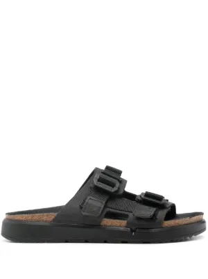 Birkenstock Zürich Tech スエードサンダル | ブラック | FARFETCH JP