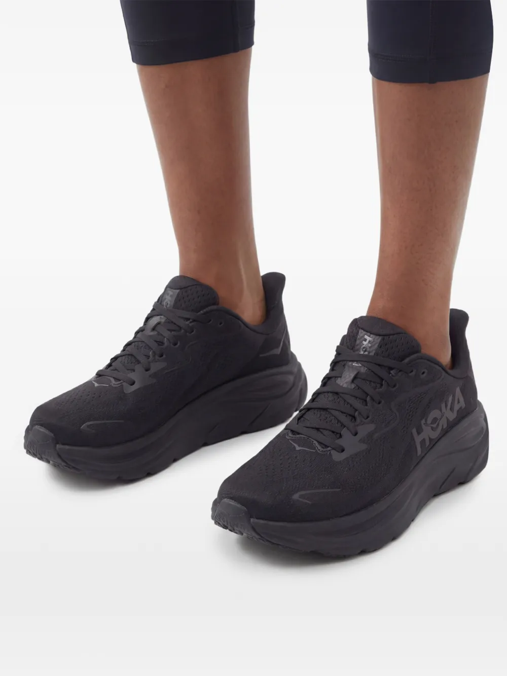 HOKA Clifton 10 sneakers Zwart