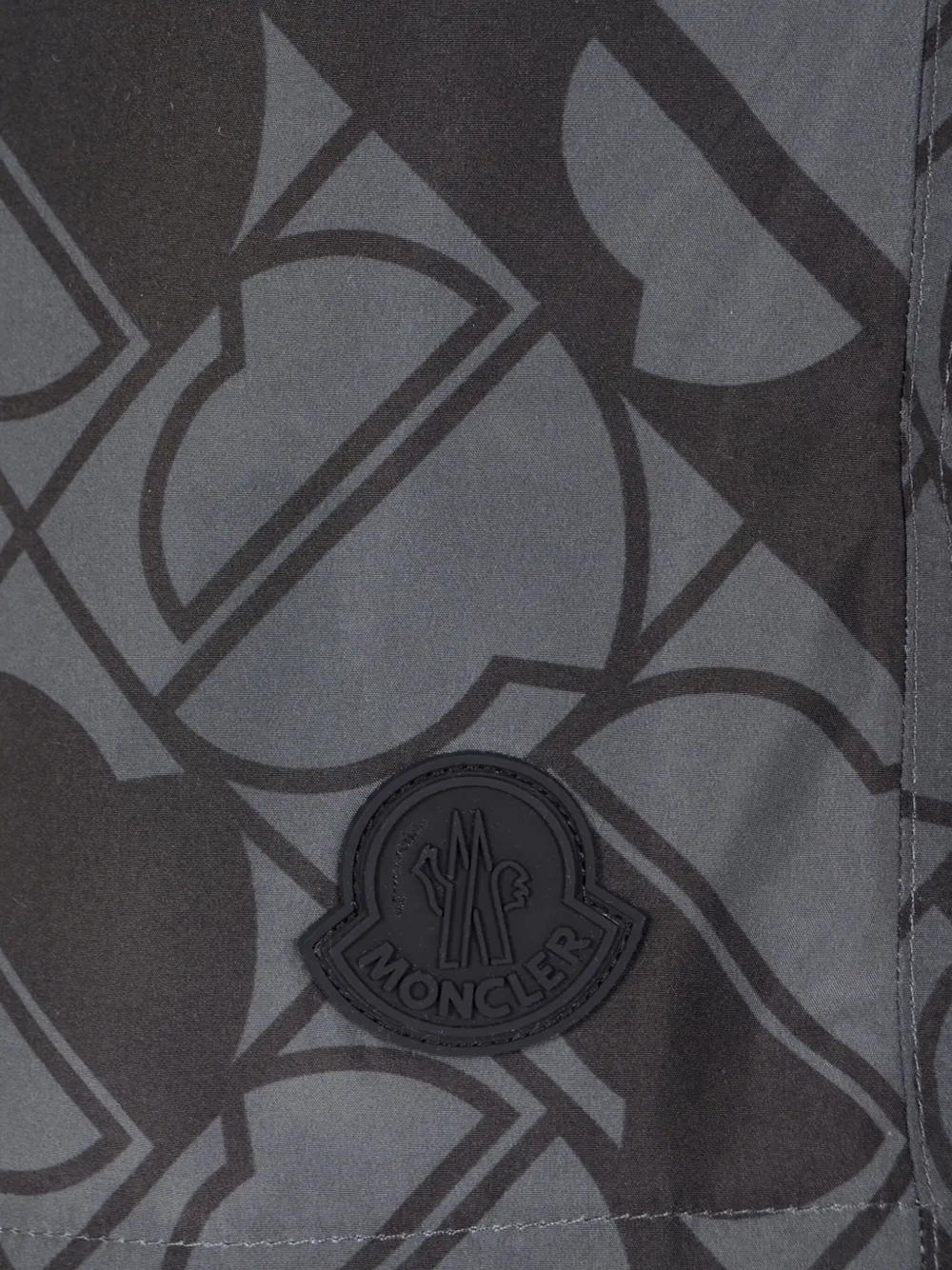 Moncler Monogram Swim Shorts In Multi