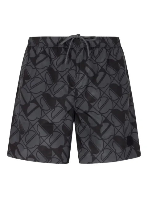 Moncler monogram swim shorts