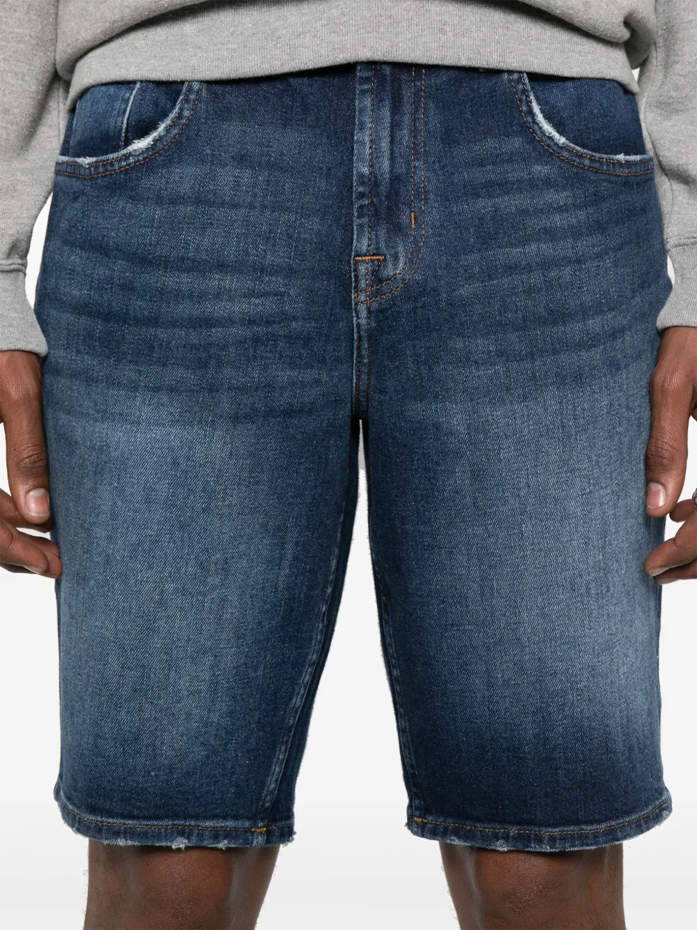 7 For All Mankind Denim shorts Blauw