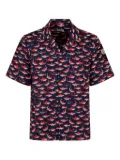 Moncler graphic-print shirt - Blue