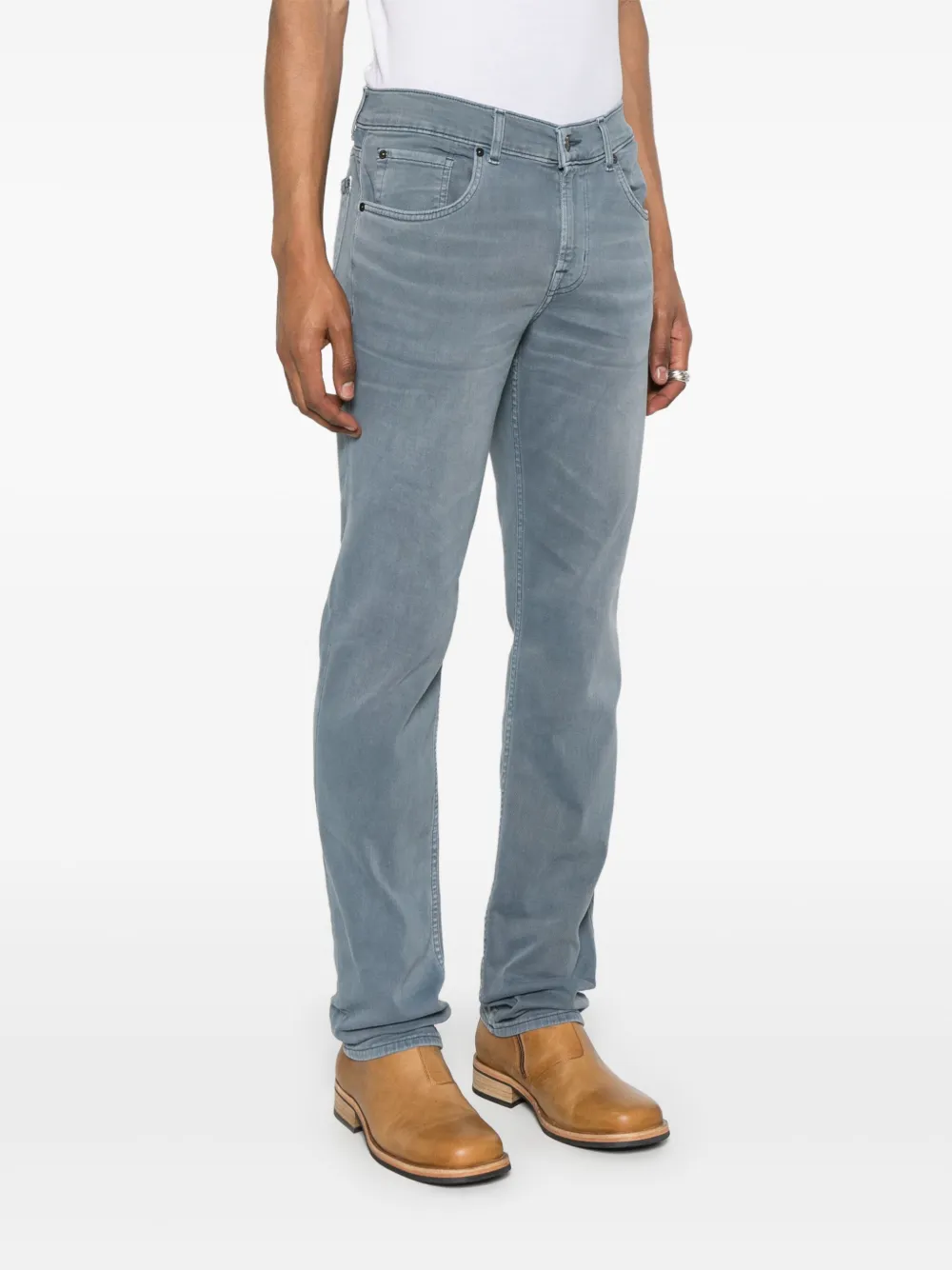 7 For All Mankind Jeans Blauw