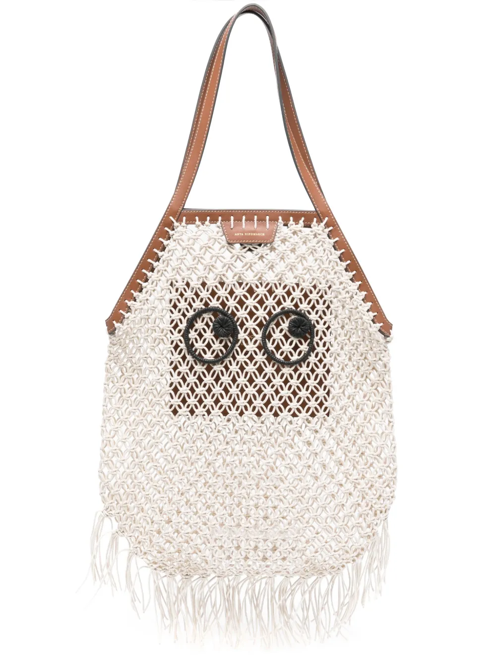 Eyes-motif tote bag