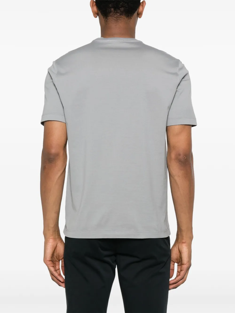 Roberto Collina Katoenen T-shirt Grijs