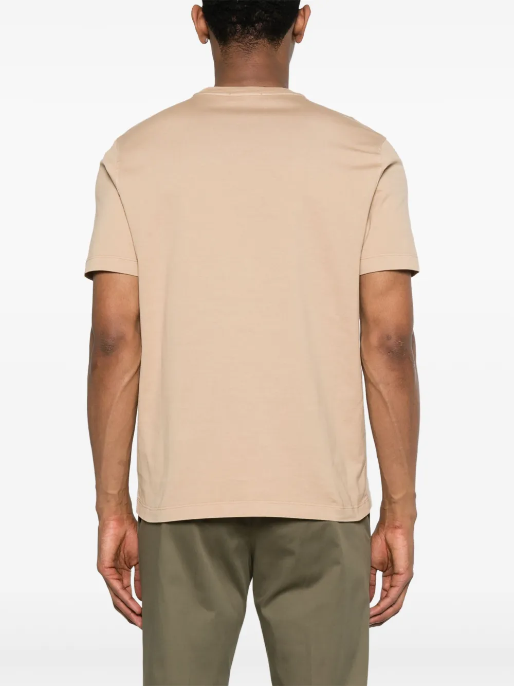 Roberto Collina Katoenen T-shirt Beige