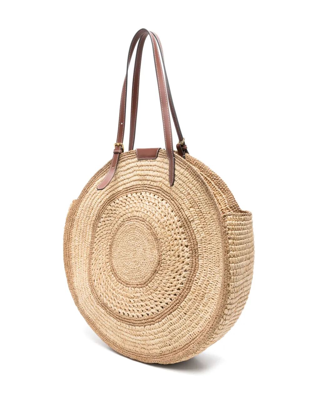 Anya Hindmarch Shopper met geborduurde strik Beige