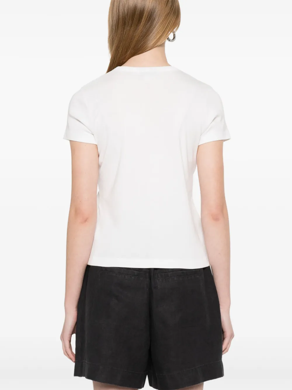 Vince 90's Shrunken T-shirt Wit