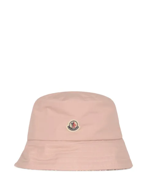 Moncler logo-patch bucket hat