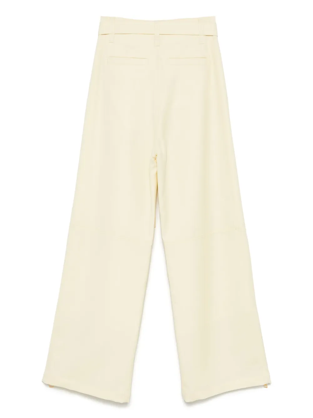 AMI Paris wide-leg trousers - Geel
