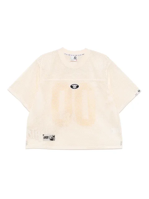 AAPE BY *A BATHING APE® logo-patch T-shirt