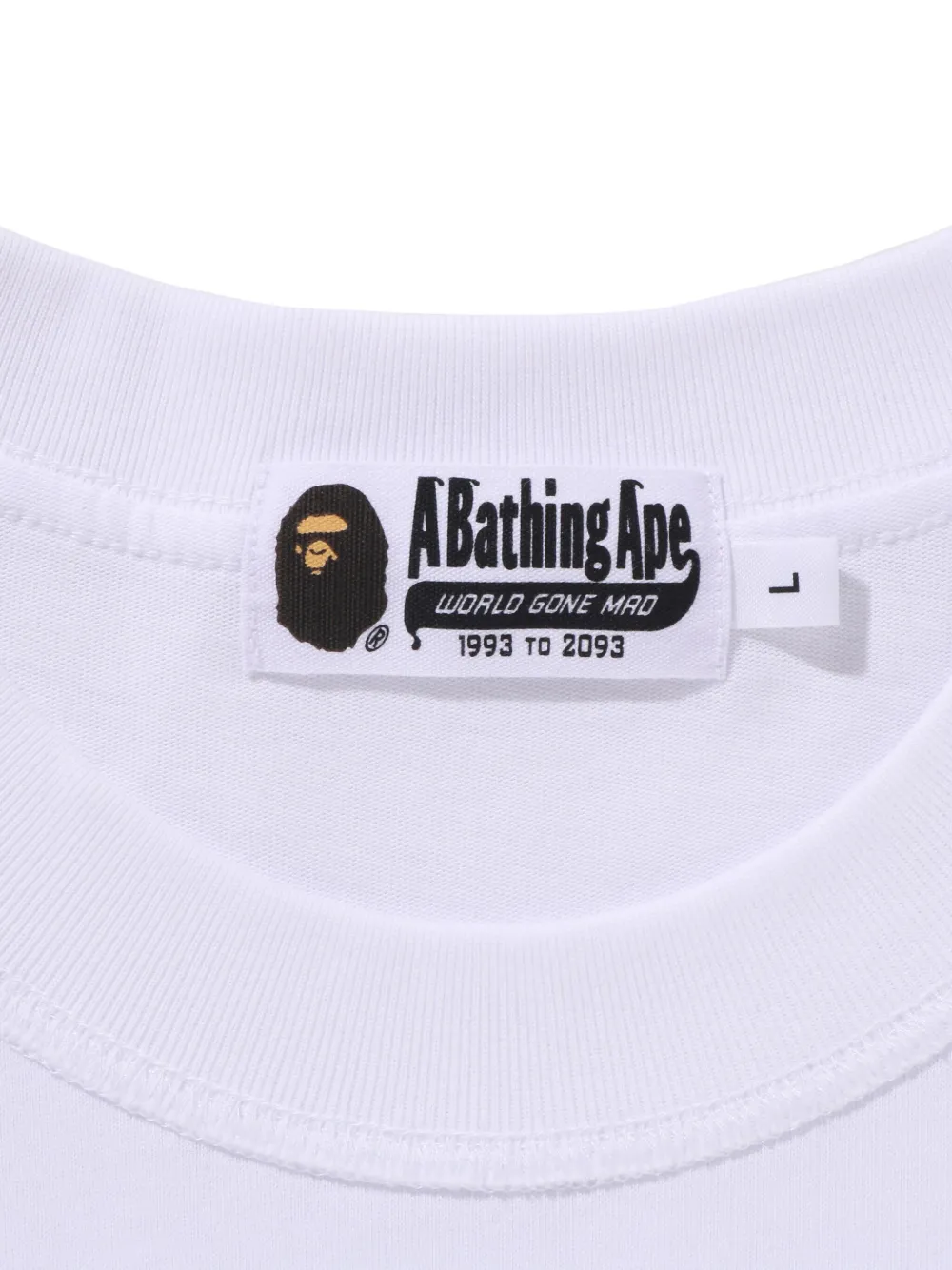 Shop A Bathing Ape Graphic-print T-shirt In White