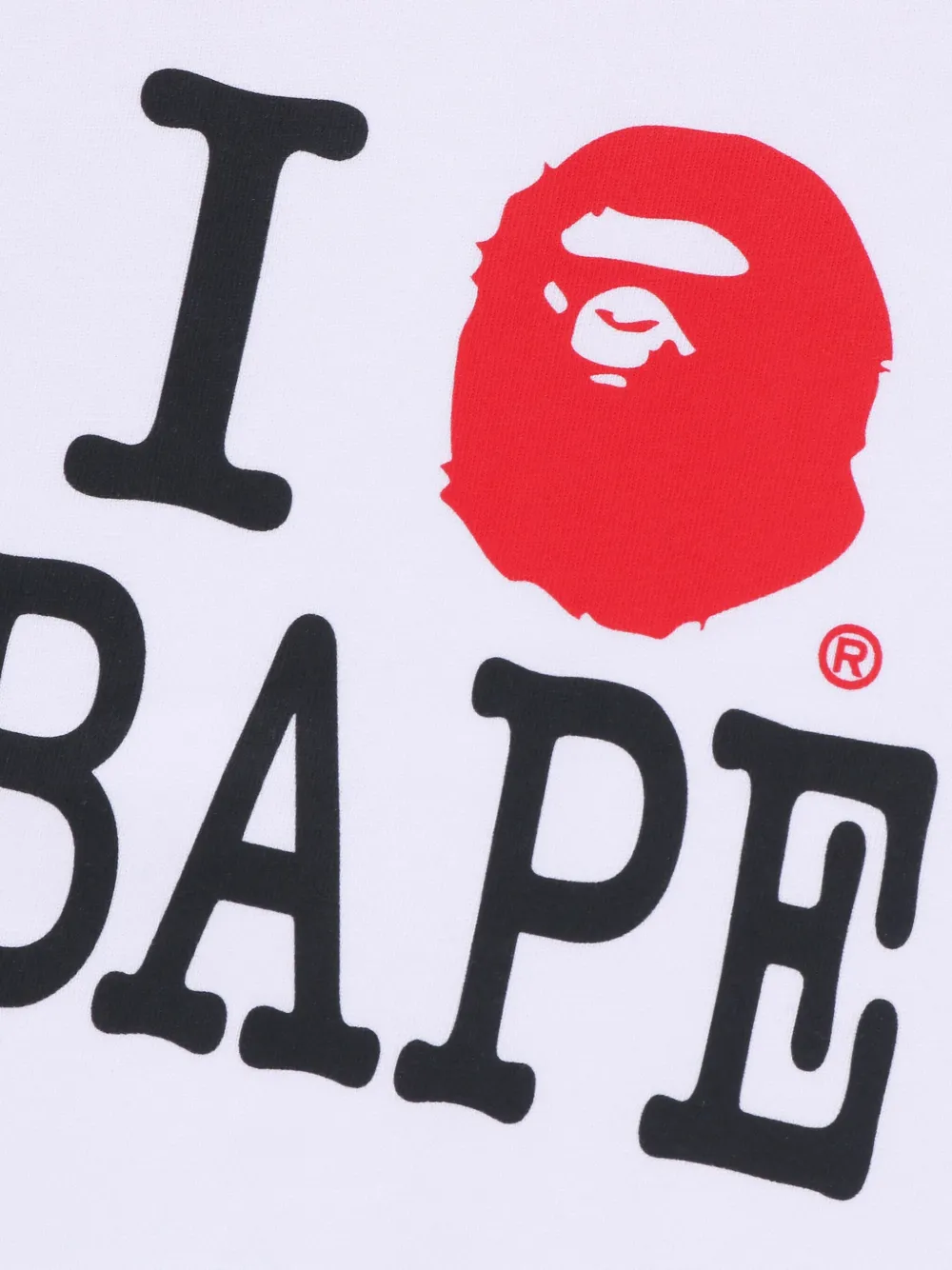 Shop A Bathing Ape Graphic-print T-shirt In White