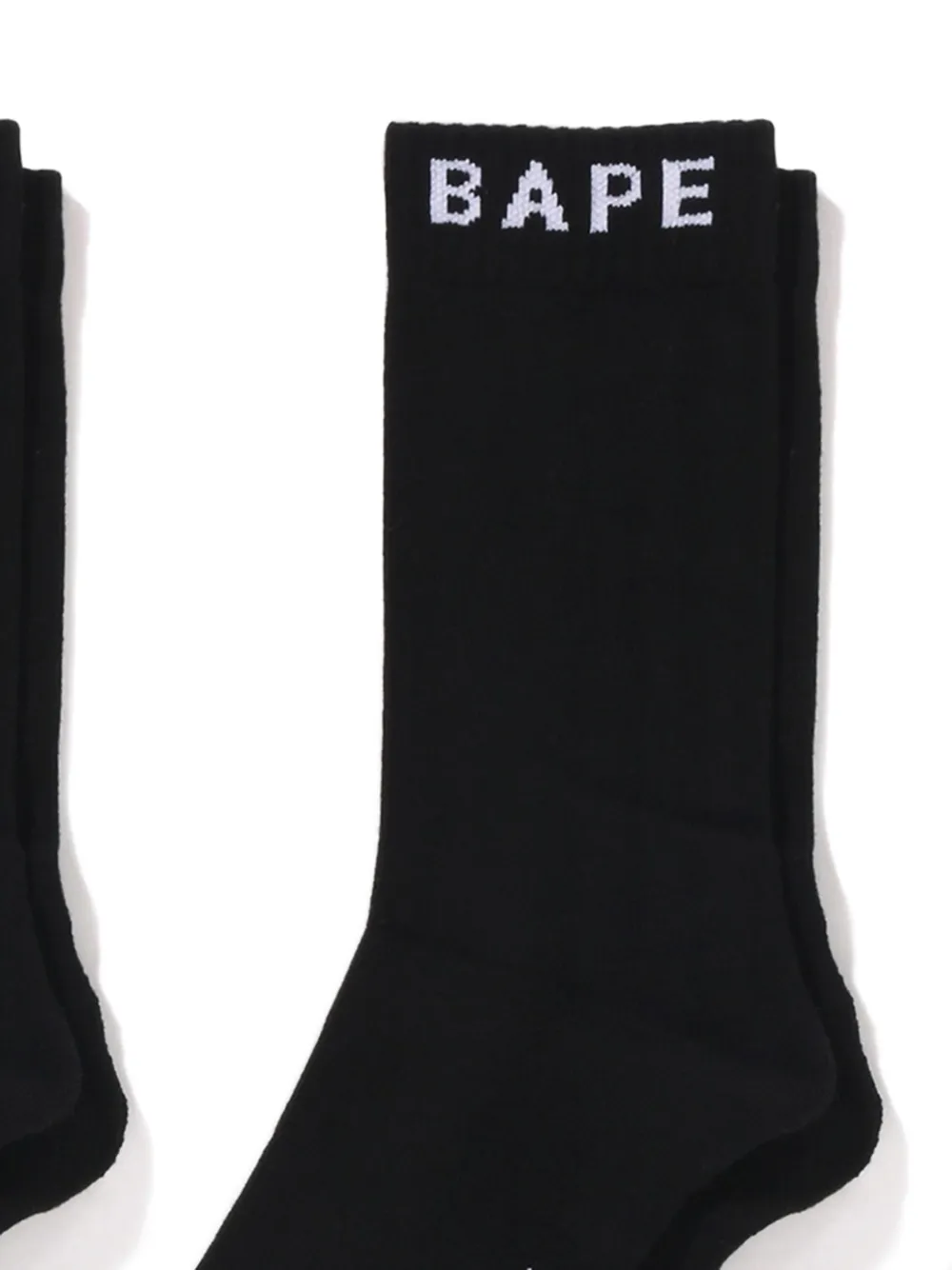A BATHING APE® logo-embellished socks (pack of three) | Image 2