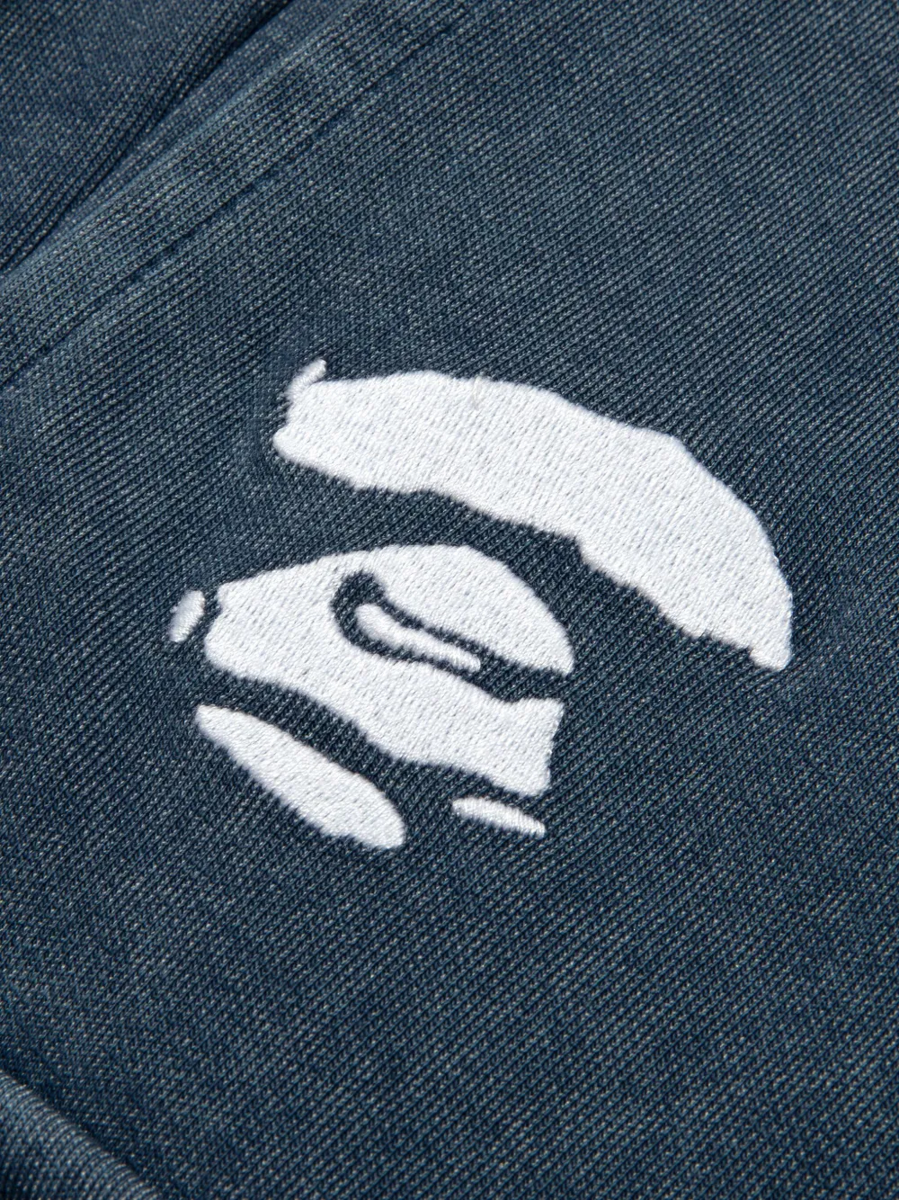 AAPE BY *A BATHING APE Shorts van katoenblend Blauw