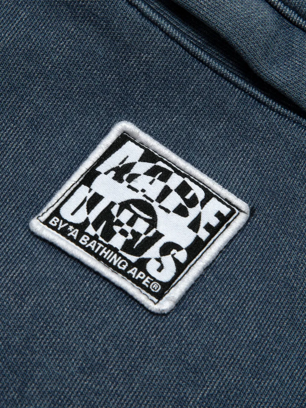 AAPE BY *A BATHING APE Shorts van katoenblend Blauw