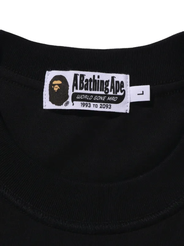 A BATHING APE® グラフィック Tシャツ | ブラック | FARFETCH JP