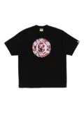 A BATHING APE® camouflage-graphic T-shirt - Black