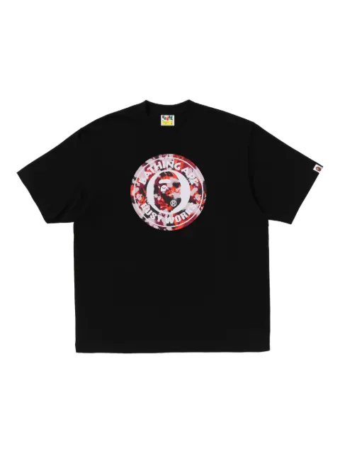 A BATHING APE® camouflage-graphic T-shirt