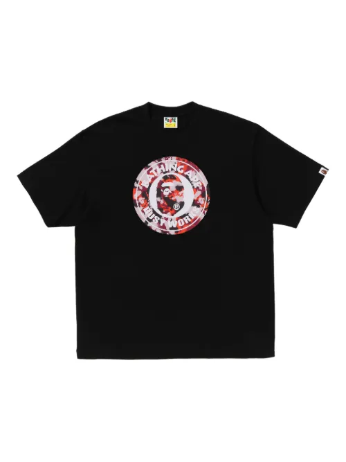 T-shirt à détail camouflage - A BATHING APE® - Modalova