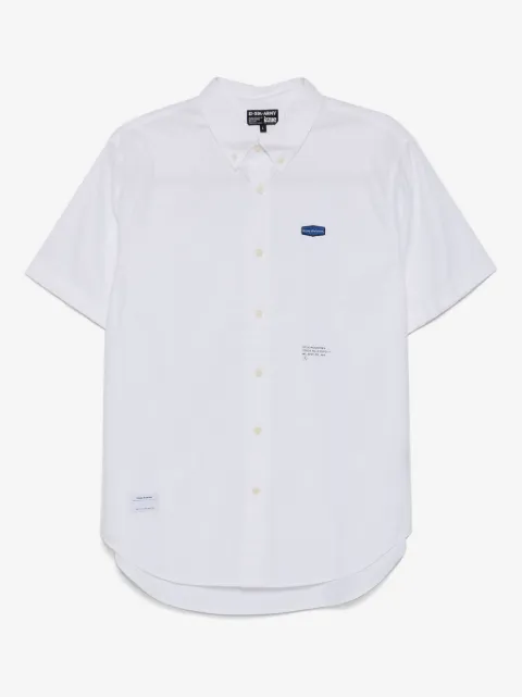izzue logo-patch shirt