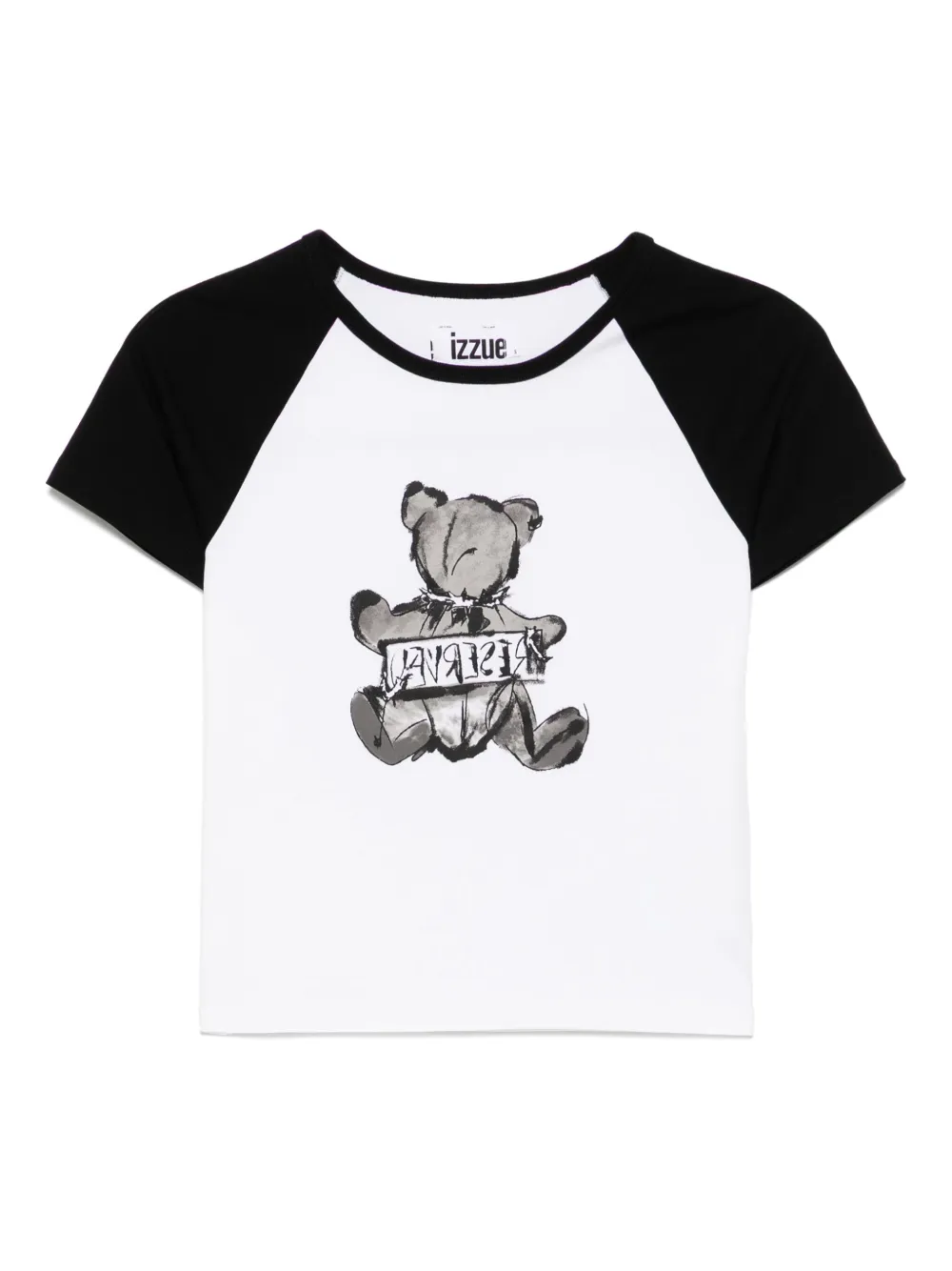 Izzue T-shirt met grafische print Wit