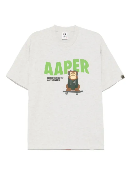 T-shirt à imprimé graphique - AAPE BY *A BATHING APE® - Modalova