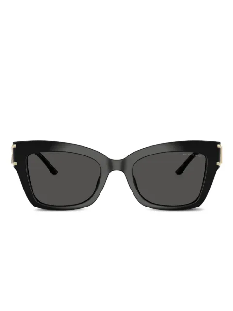 Michael Kors lentes de sol con placa del logo