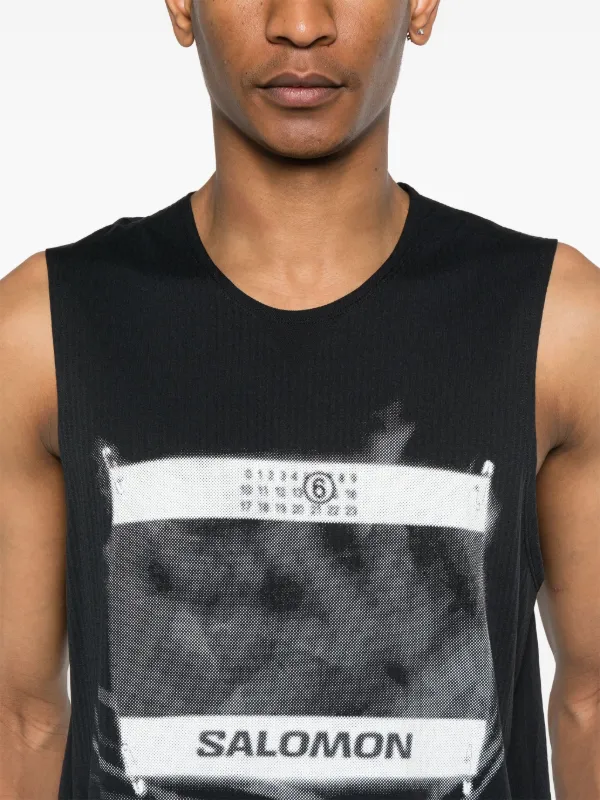 MM6 Maison Margiela X Salomon タンクトップ | ブラック