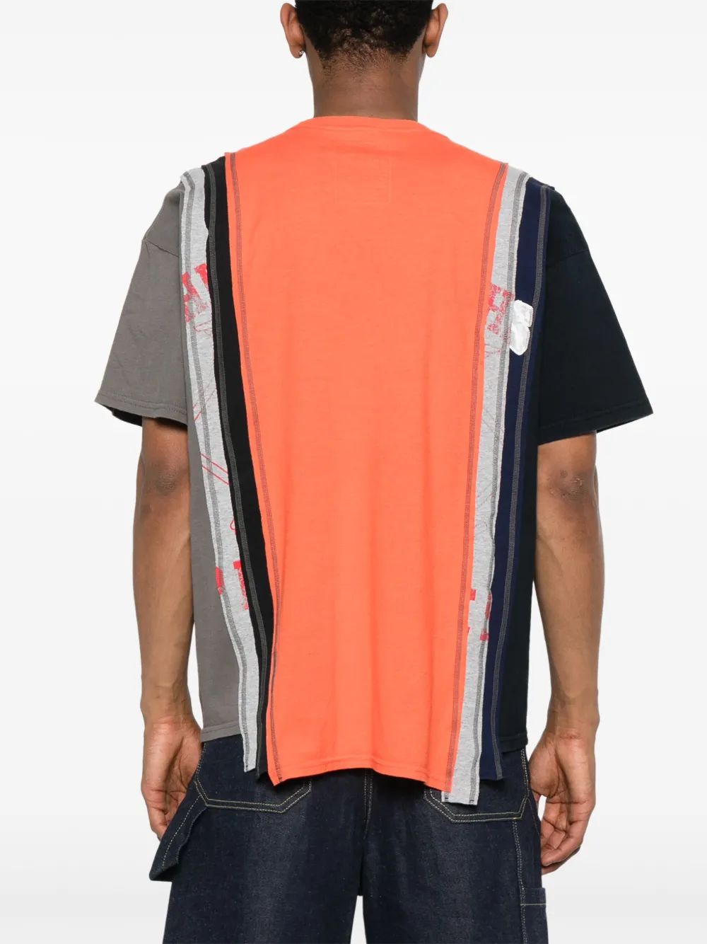 Needles 7 Cut T-shirt Oranje
