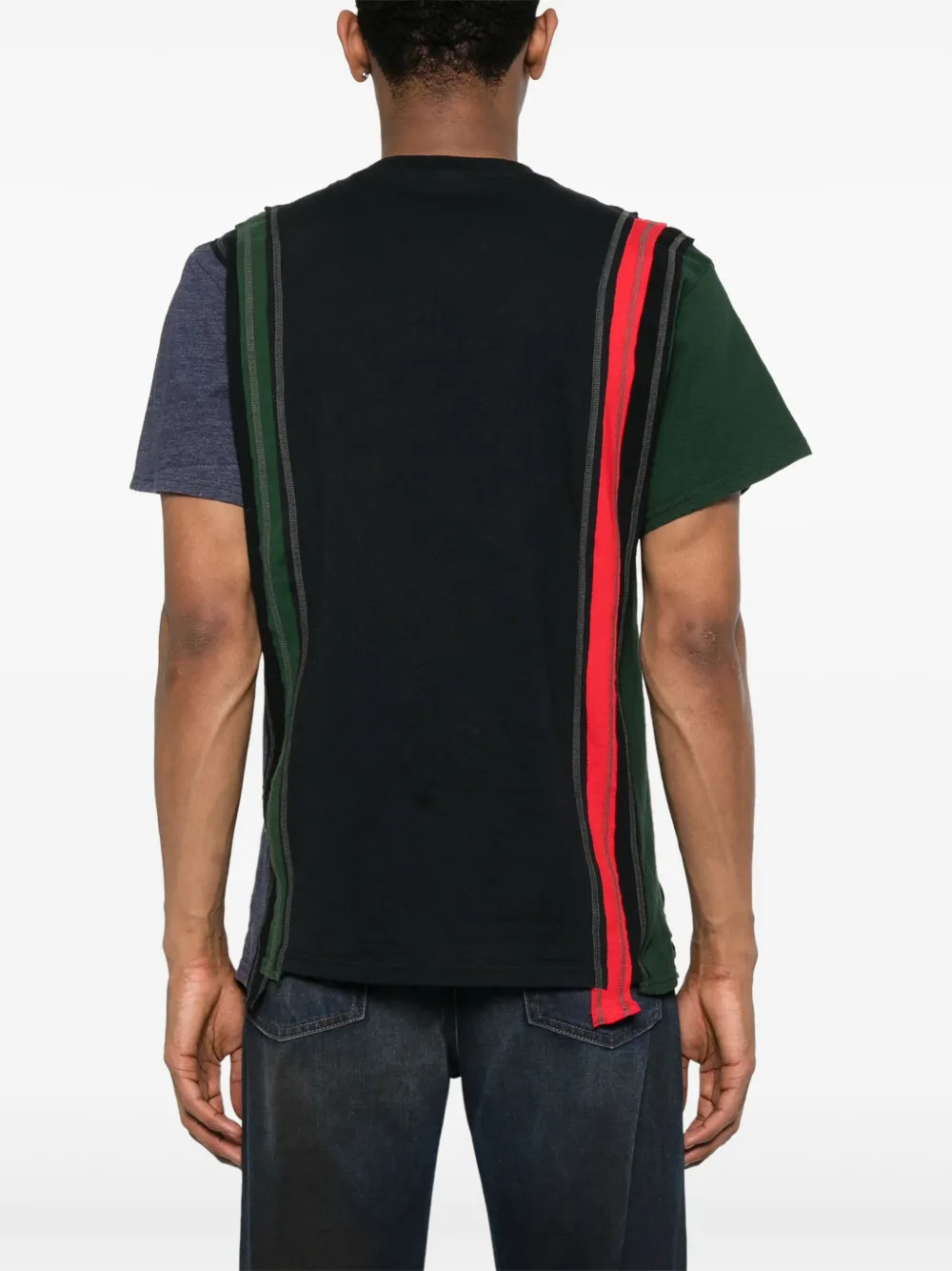 Needles 7 Cut T-shirt Zwart