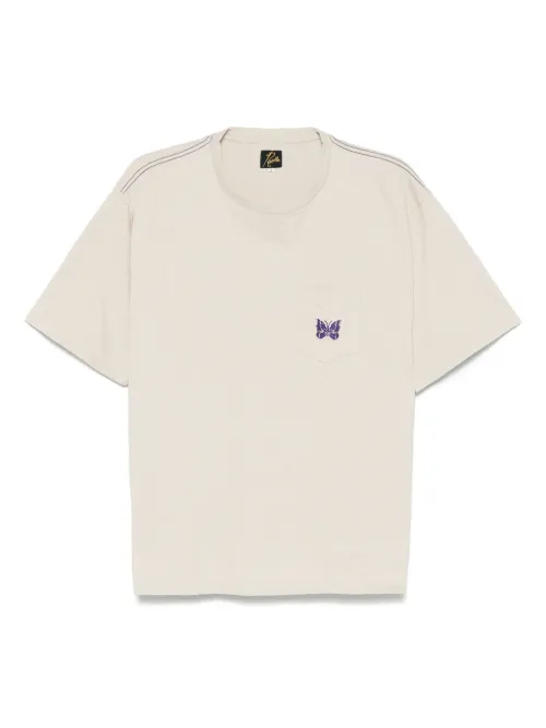 T-shirt à papillons brodés - Needles - Modalova