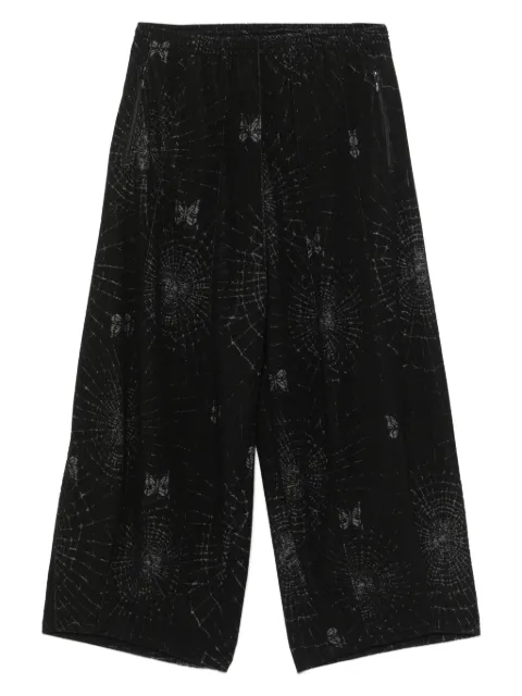 Needles pants con mariposas estampada