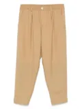 Marni wool drawstring-waist trousers - Brown