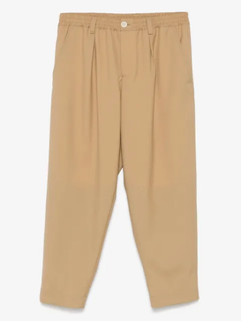 Marni wool drawstring-waist trousers