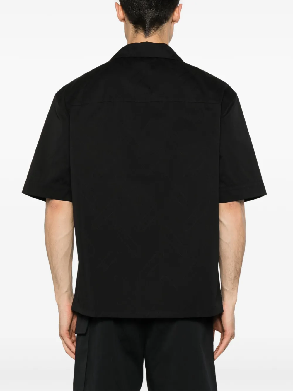 Marni Big Confetti overhemd Zwart