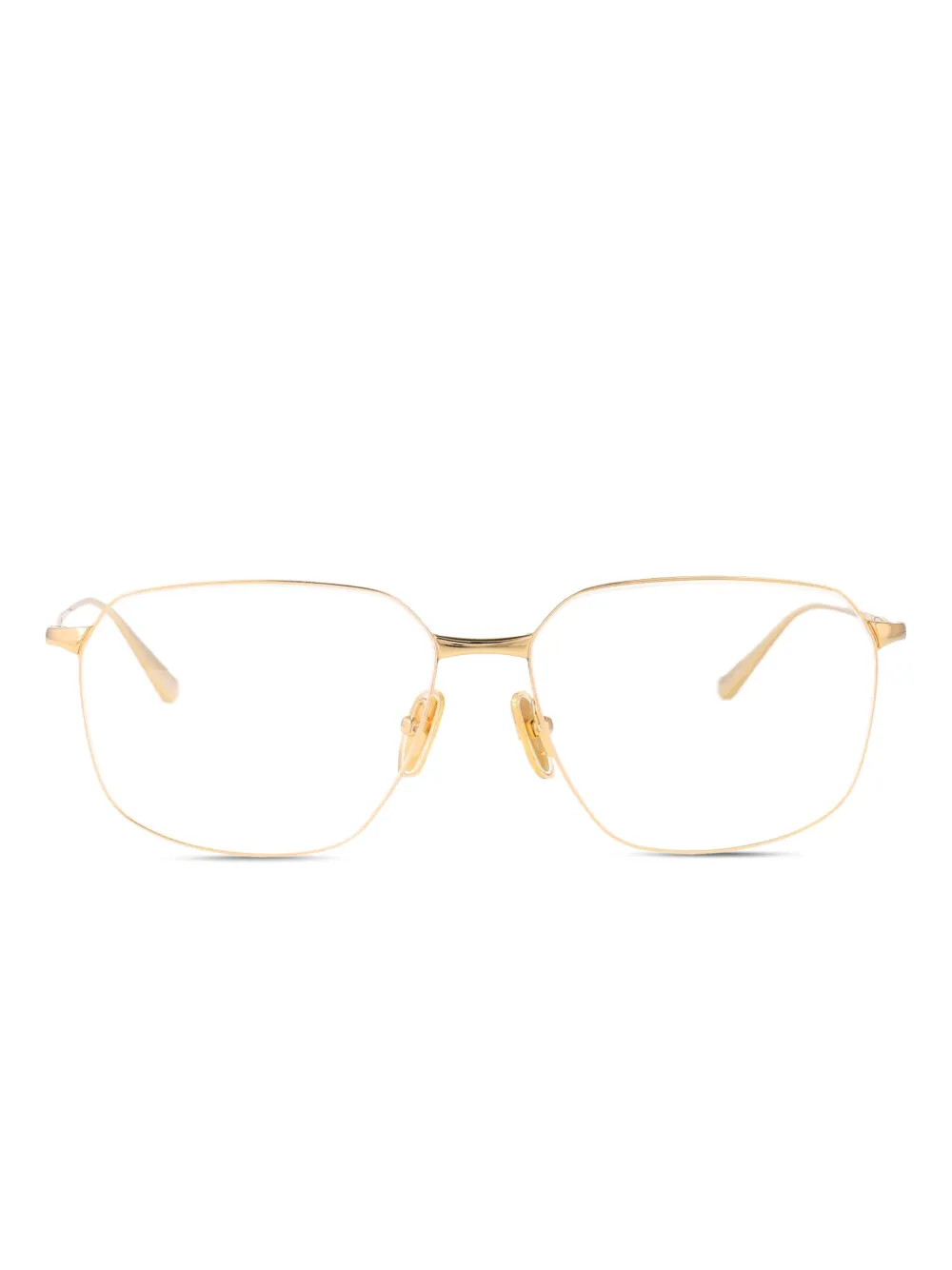 Balenciaga Eyewear Bril met vierkant montuur Goud