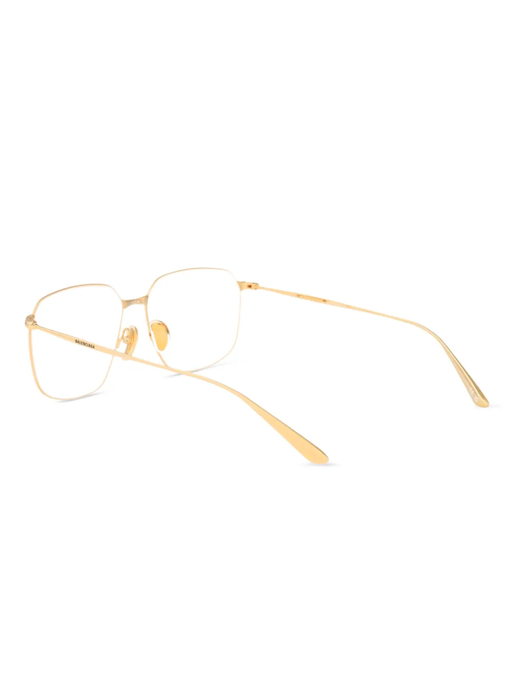 Balenciaga Eyewear Bril met vierkant montuur Goud