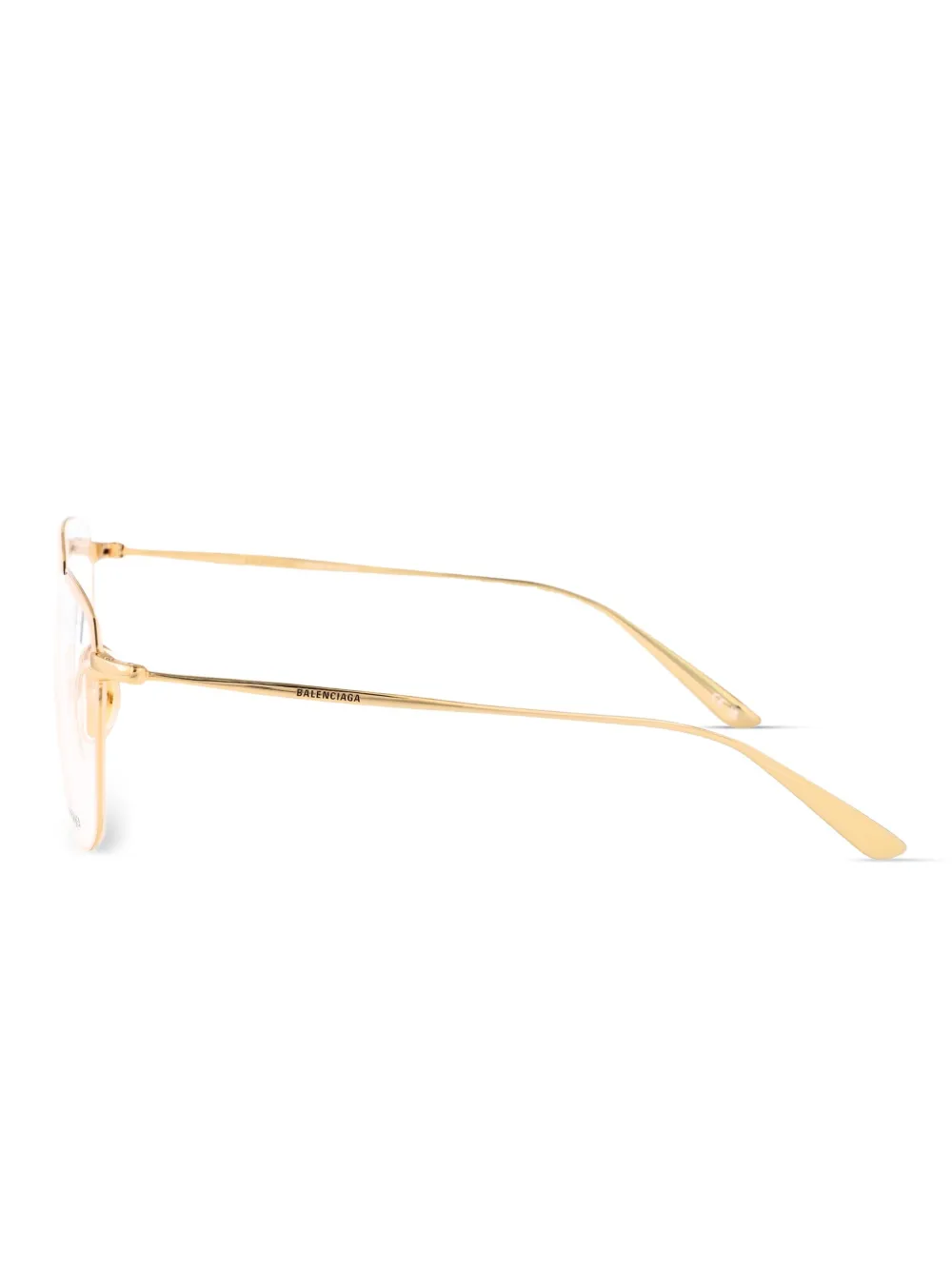 Balenciaga Eyewear Bril met vierkant montuur Goud