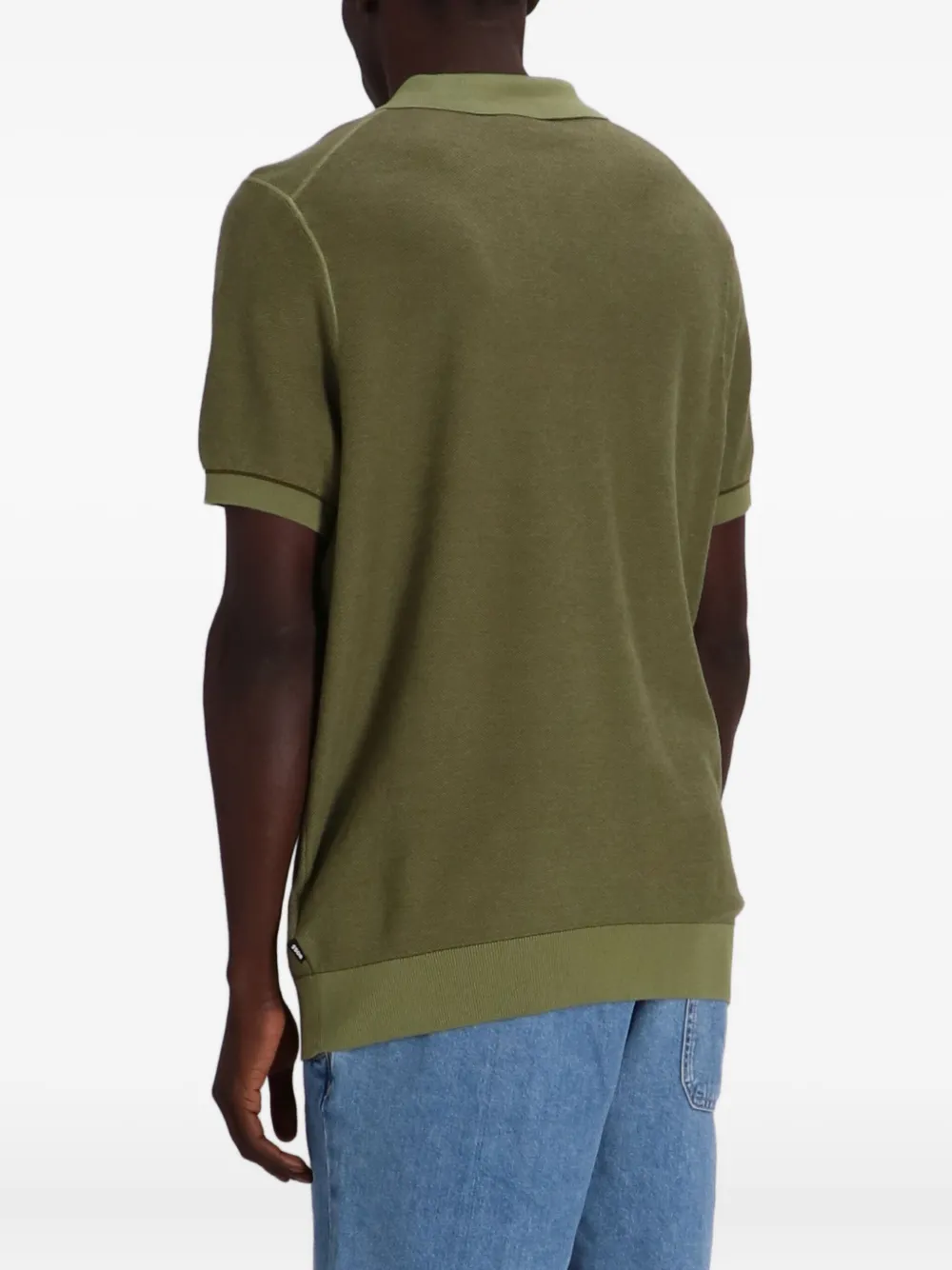 BOSS Jianluca T-shirts Groen