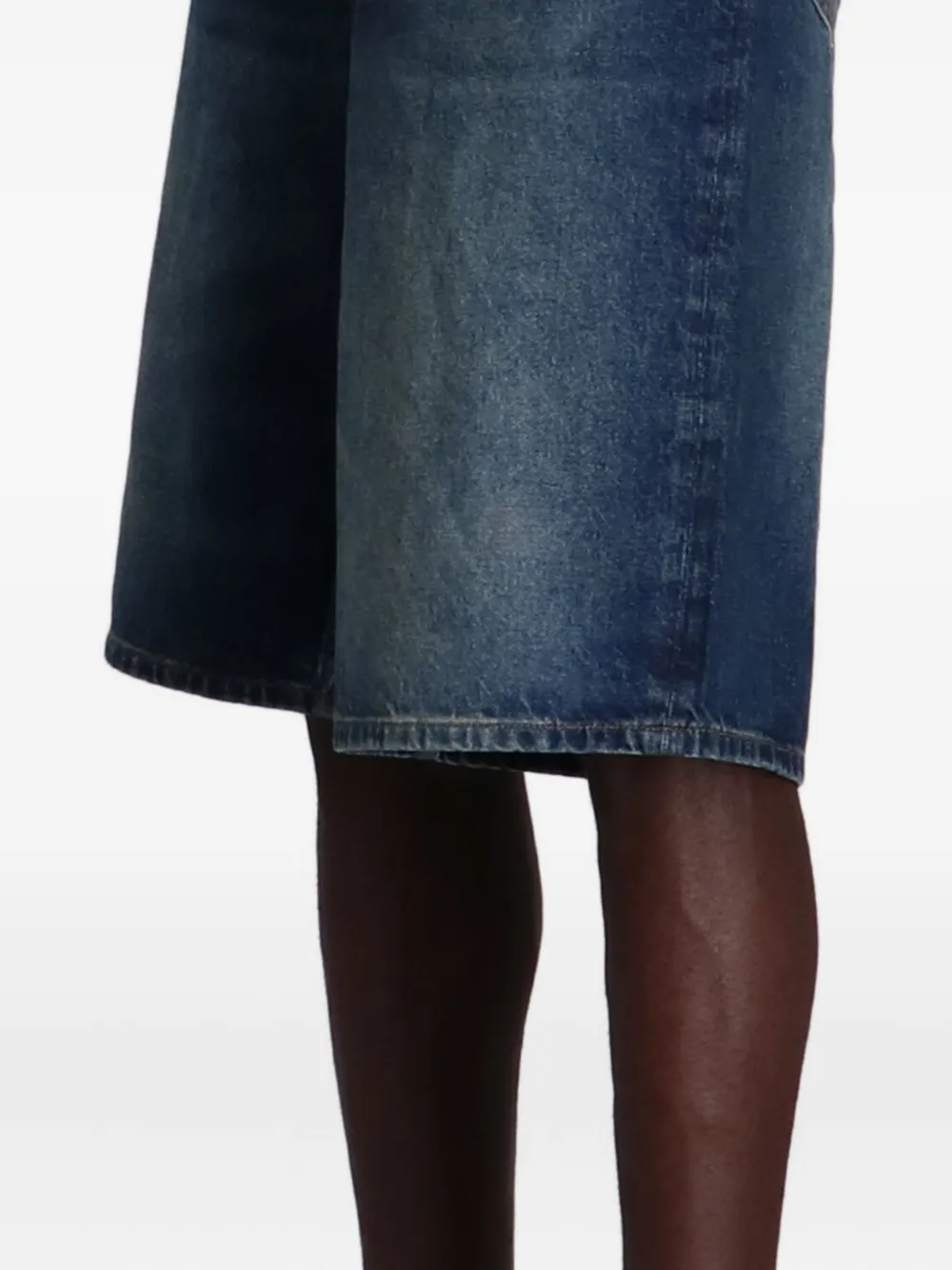 HUGO Denim bermuda shorts Blauw