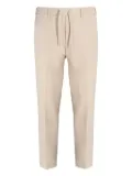 BOSS Bardon elasticated-waistband trousers - Neutrals